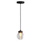 Luxury Copper and Glass Chandelier - Modern Ceiling Light