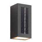 Modern Waterproof Black Up-Down LED Wall Light