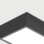 Modern Minimalist LED Rectangular Chandelier Ceiling Light