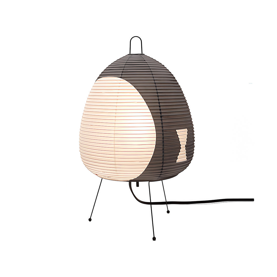 Minimalist Wabi-Sabi Rice Paper Table Lamp