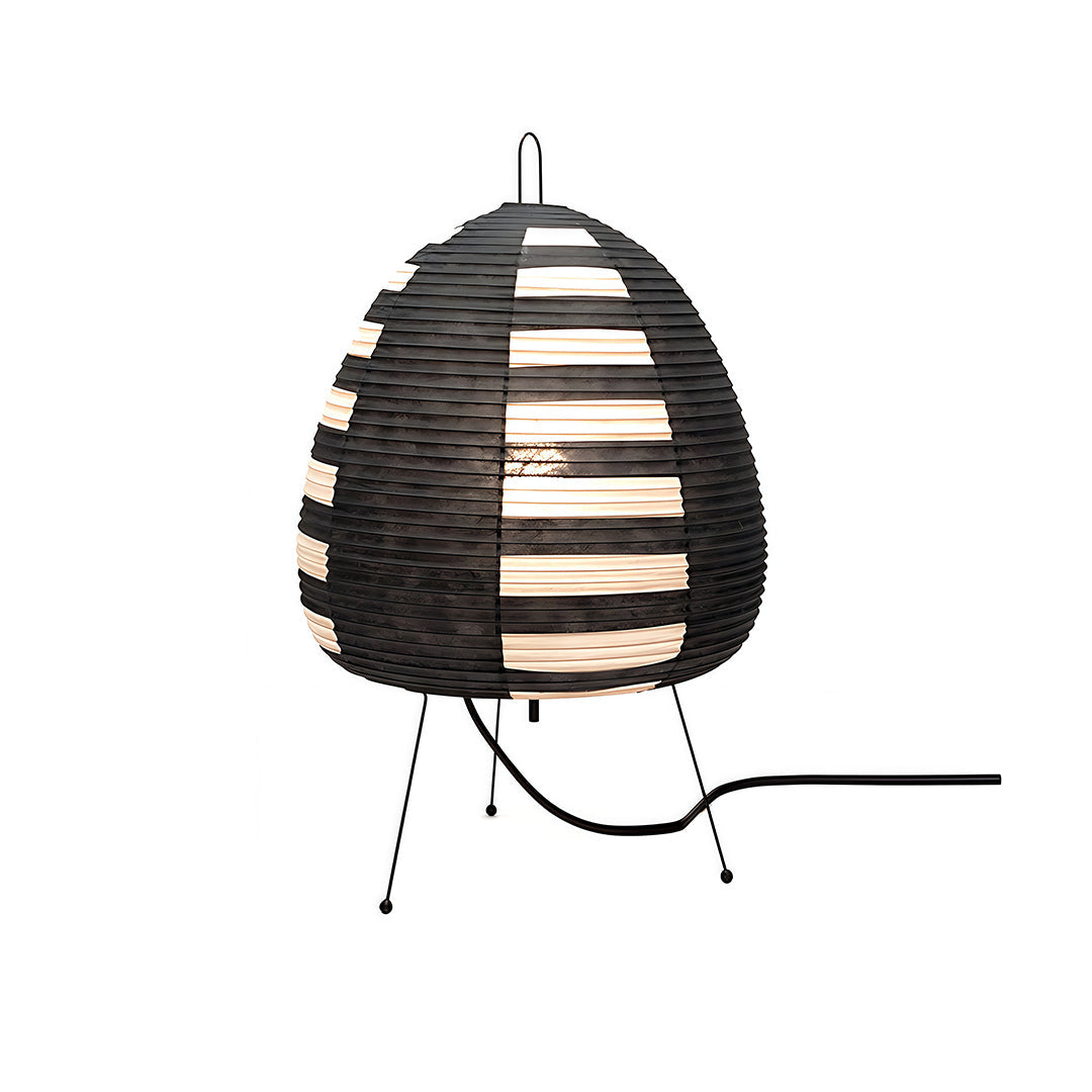 Minimalist Wabi-Sabi Rice Paper Table Lamp