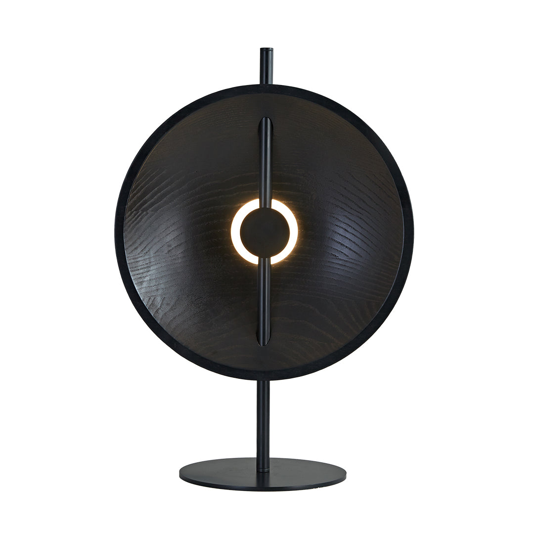 Premium Modern Wood Table Lamp - Minimalist Artistic Design