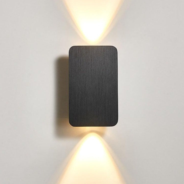 Nordic Aluminum 2-Light LED Wall Sconce