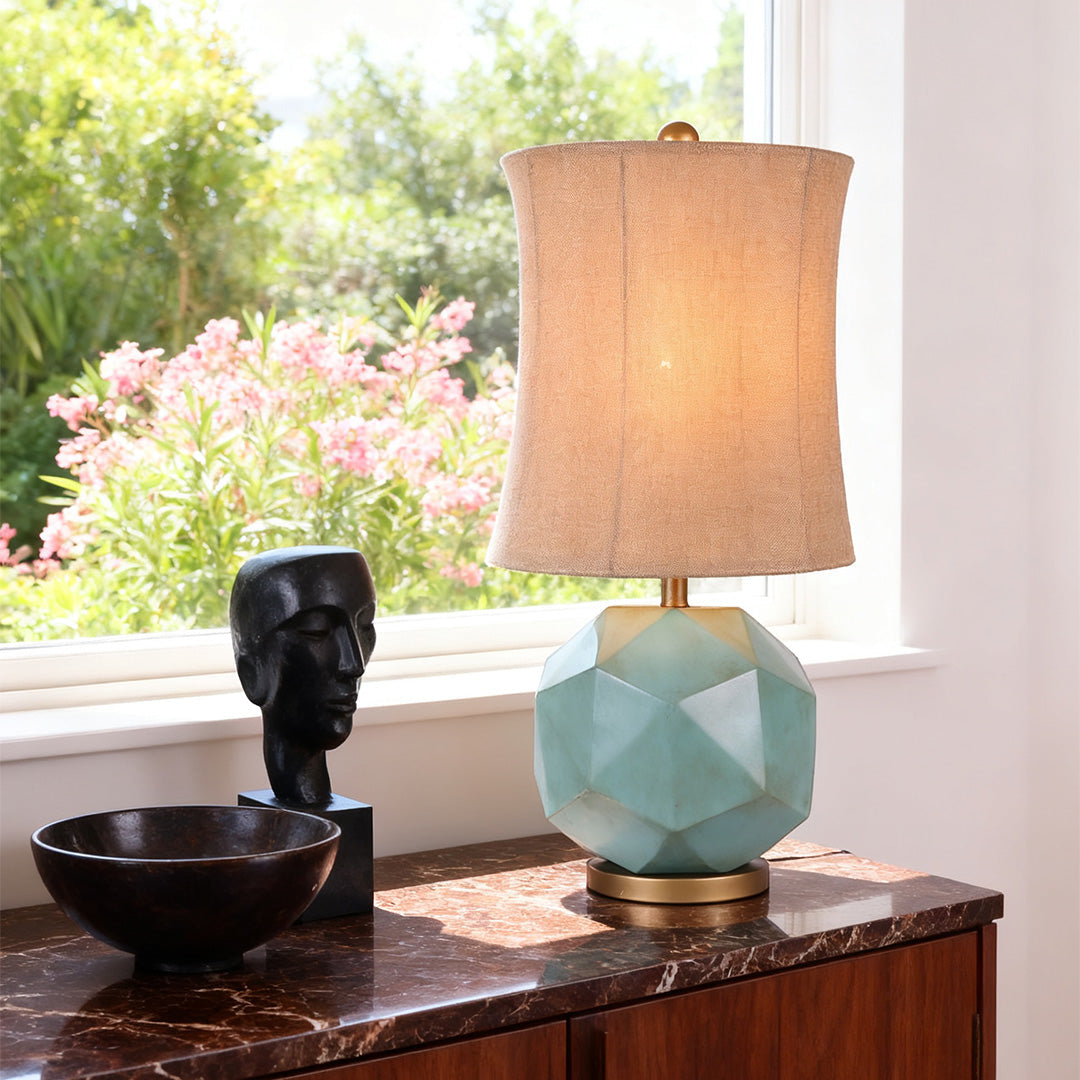 Stylish Modern Industrial Fabric Table Lamps - Decorative Lighting