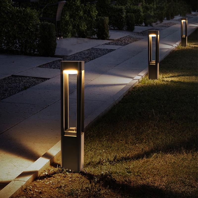 Waterproof Aluminum LED Bollard Landscape Light