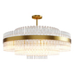 Luxury Copper Industrial Modern Chandelier Ceiling Light