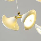 Luxury Tulip Flower Ceramic Chandelier - Elegant Ceiling Light