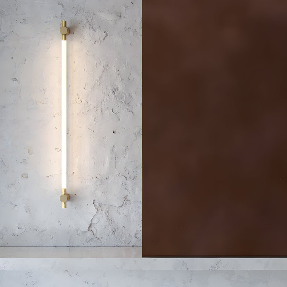Elegant Brass Linear LED Bathroom Vanity Light - 35.4” & 47.2” Options