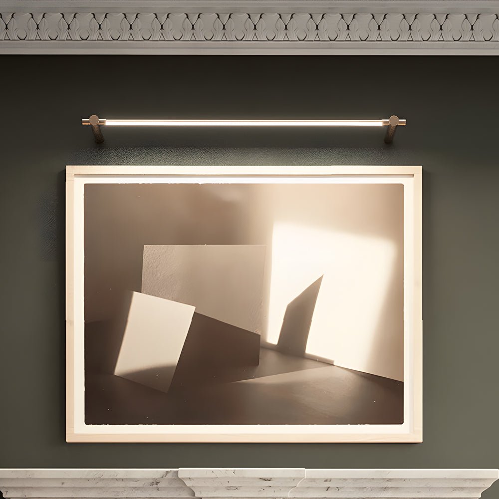 Elegant Brass Linear LED Bathroom Vanity Light - 35.4” & 47.2” Options