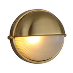 Retro Waterproof Oval Bulkhead Light - Industrial Style