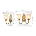 Premium Brass Artistic Bud Wall Lamp