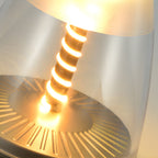 Premium Portable Battery-Powered Outdoor Spiral LED Table Lamp