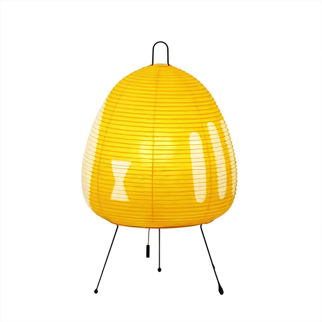 Minimalist Wabi-Sabi Rice Paper Table Lamp