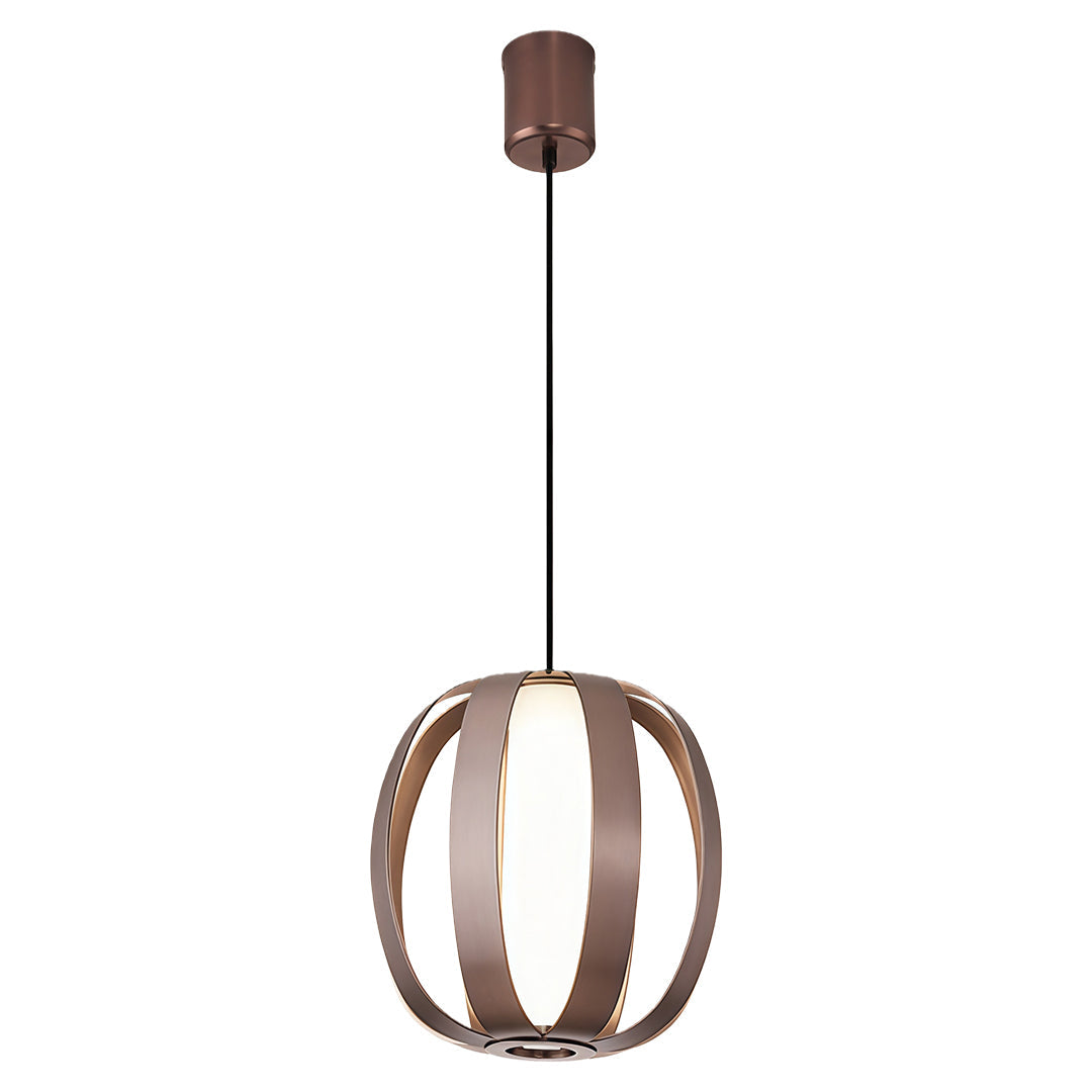 Contemporary LED Lantern Pendant Light - Minimalist Ceiling Fixture