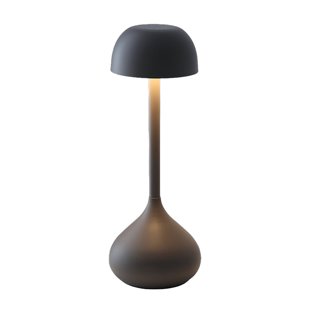 Rechargeable Gourd-Shaped Rustic Metal Table Lamp