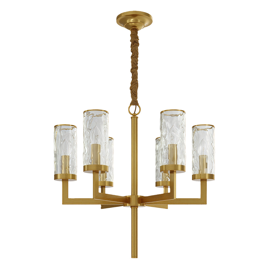 Modern Minimalist Glass Island Chandelier - Luxury Ceiling Light