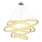 Luxury Copper Circular Chandelier Ceiling Light