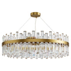 Nordic Crystal Chandelier - Elegant Ceiling Light