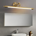 Brushed Gold Linear Vanity Light - European Copper Design