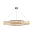 Premium Crystal Round Chandelier - Elegant Ceiling Light
