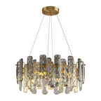 Modern Crystal Ceiling Light with Eye Protection