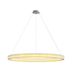 Luxury Copper Circular Chandelier Ceiling Light