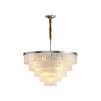 Minimalist Full-Copper Chandelier - Luxury Ceiling Light