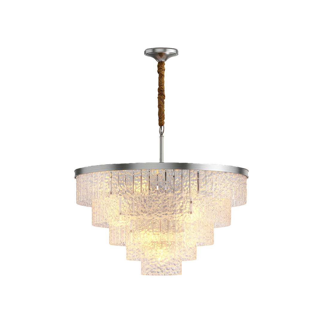 Minimalist Full-Copper Chandelier - Luxury Ceiling Light