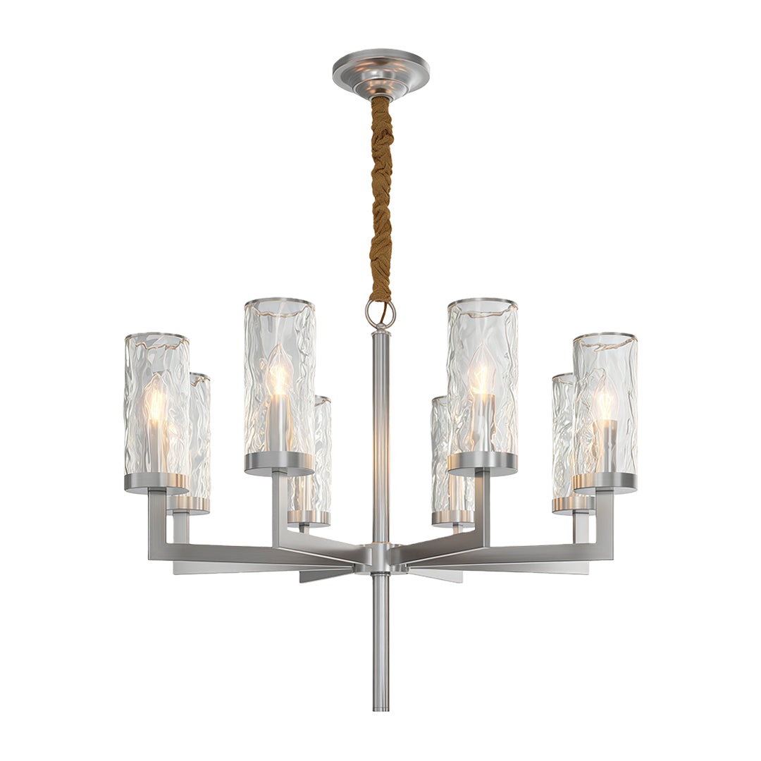 Modern Minimalist Glass Island Chandelier - Luxury Ceiling Light