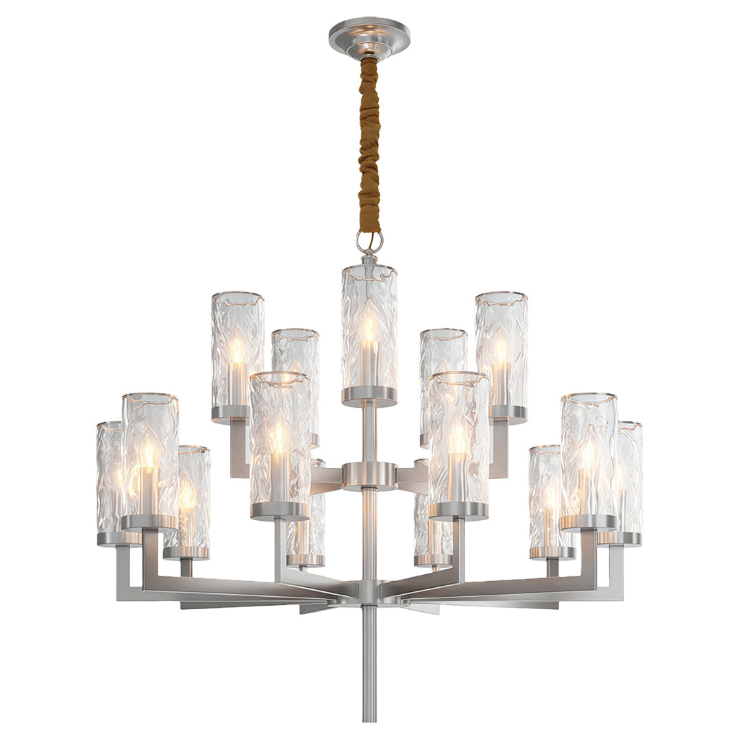 Modern Minimalist Glass Island Chandelier - Luxury Ceiling Light