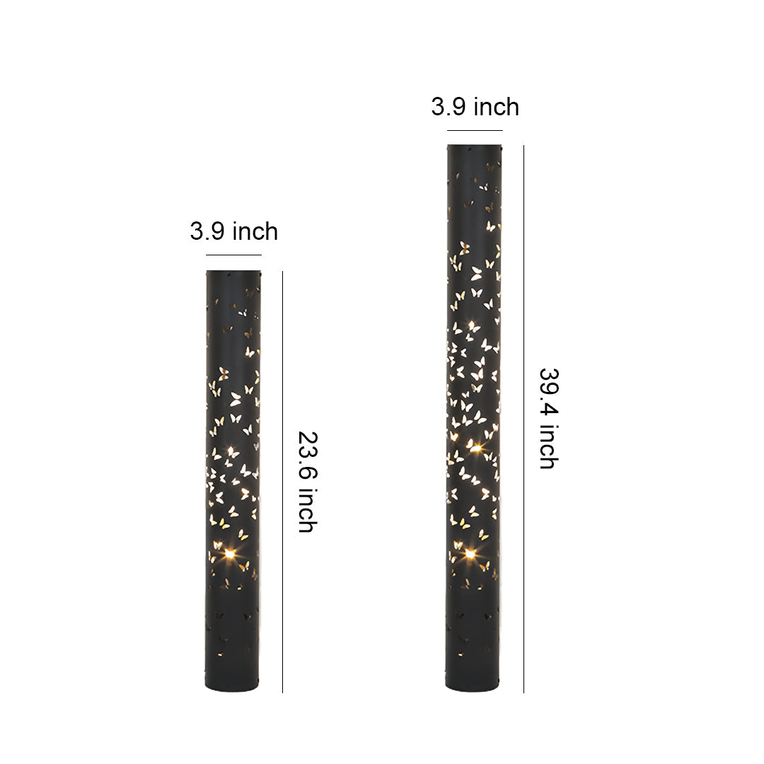 Butterfly Ambient Projector Floor Lamp - Decorative Column Design