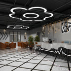 Set of 2 C-Shaped Pendant Lights - Minimalist Arc Design for Modern Spaces