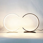 Modern C-Shaped Touch-Control LED Table Lamp