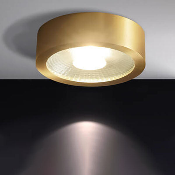 Premium Ultra-Thin Copper LED Flush Mount Light