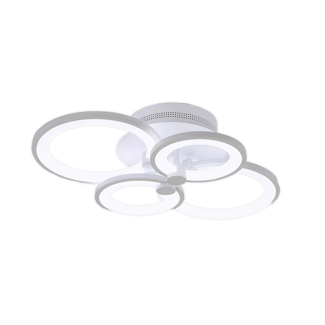 Elegant Overlapping Rings Ceiling Light