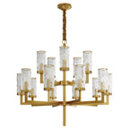 Modern Minimalist Glass Island Chandelier - Luxury Ceiling Light