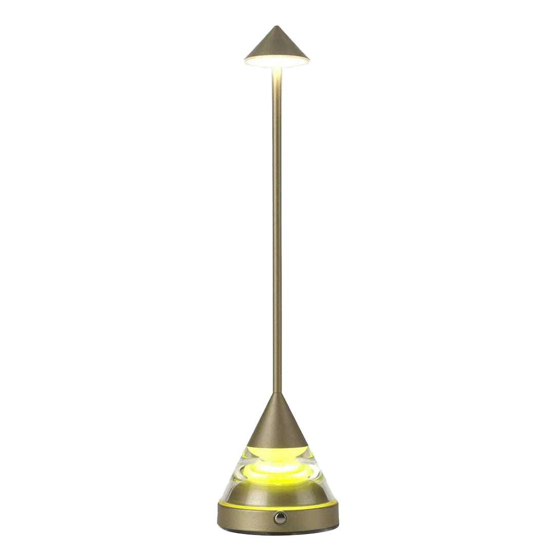 Modern Aluminum and Iron Accent Table Lamp