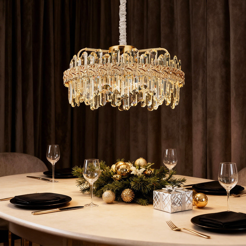Modern Crystal Chandelier Ceiling Light - Luxury Home Decor
