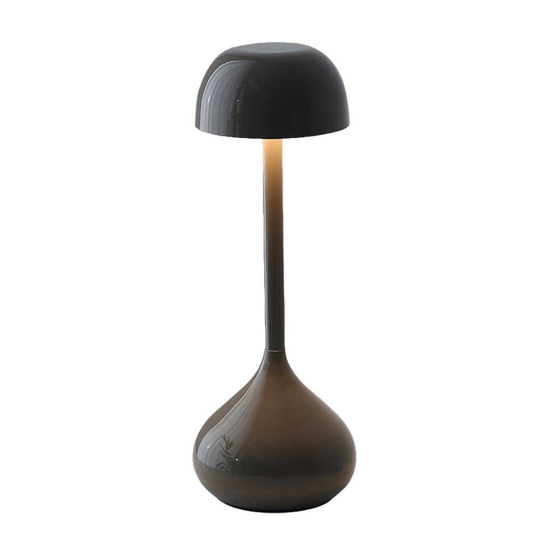 Rechargeable Gourd-Shaped Rustic Metal Table Lamp