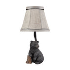 Elegant Bear Resin Table Lamp - European-Style Decorative Light