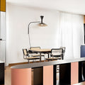 Modern Double-Joint Swing Arm Wall Sconce - Adjustable Up and Down Light