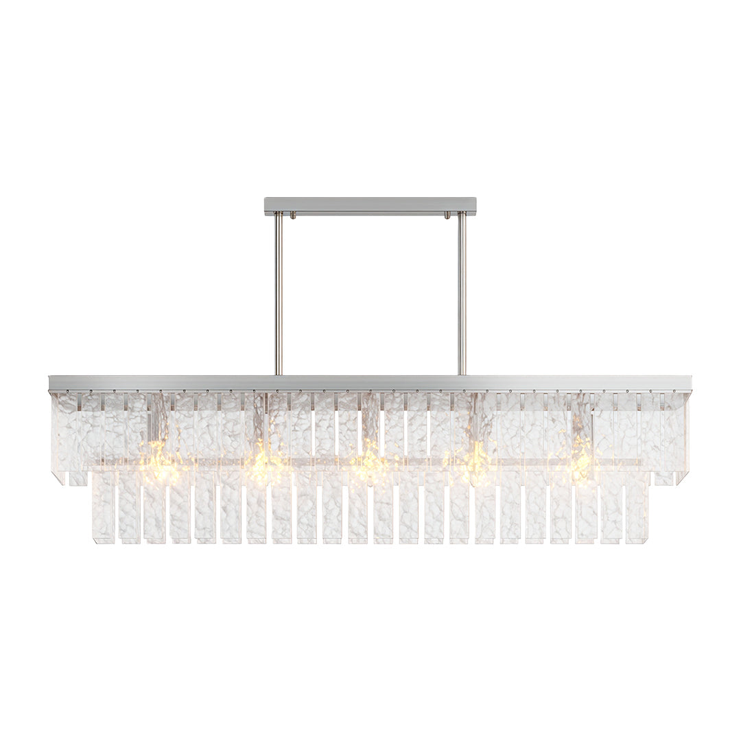 Minimalist Full-Copper Chandelier - Luxury Ceiling Light