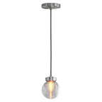 Luxury Copper and Glass Chandelier - Modern Ceiling Light