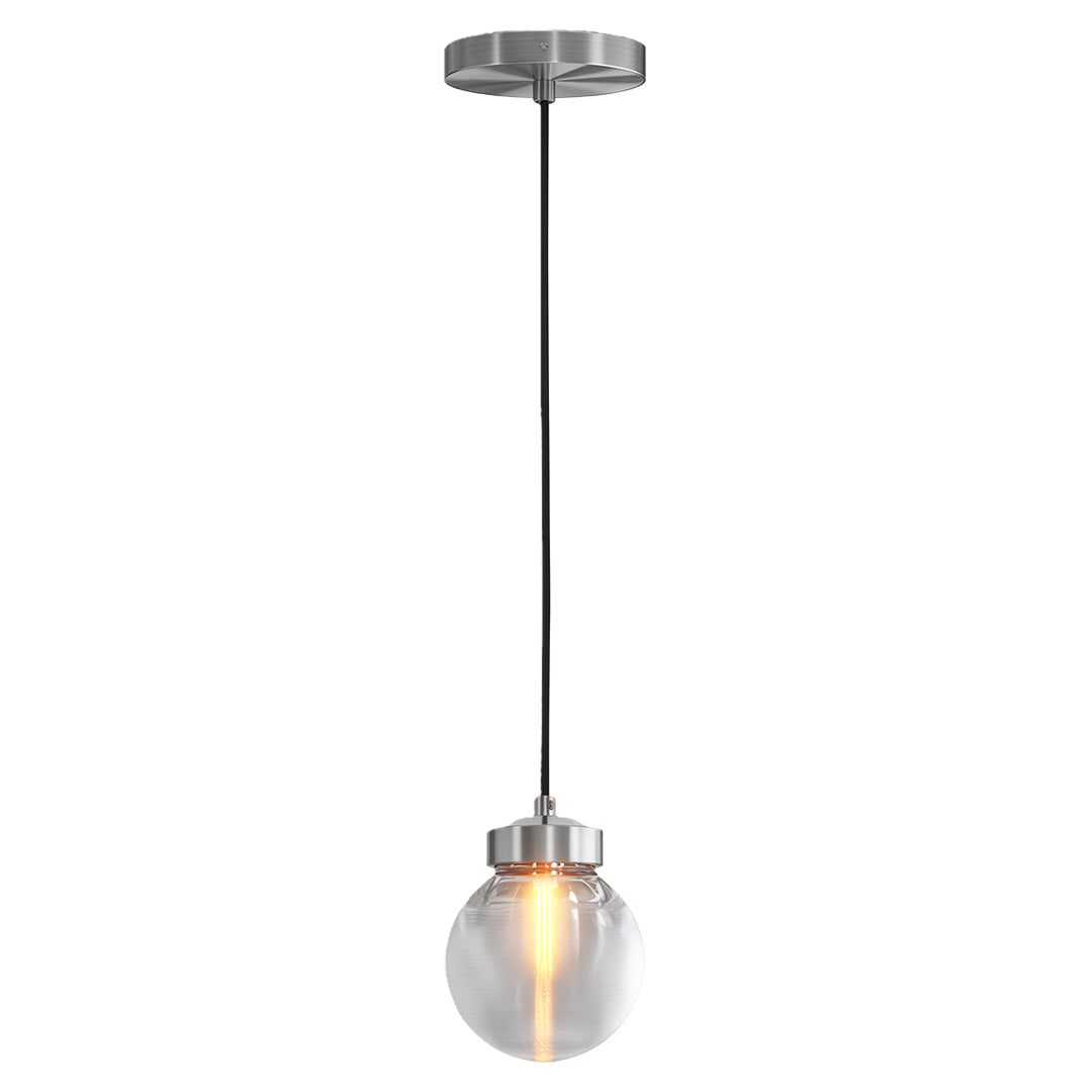 Luxury Copper and Glass Chandelier - Modern Ceiling Light