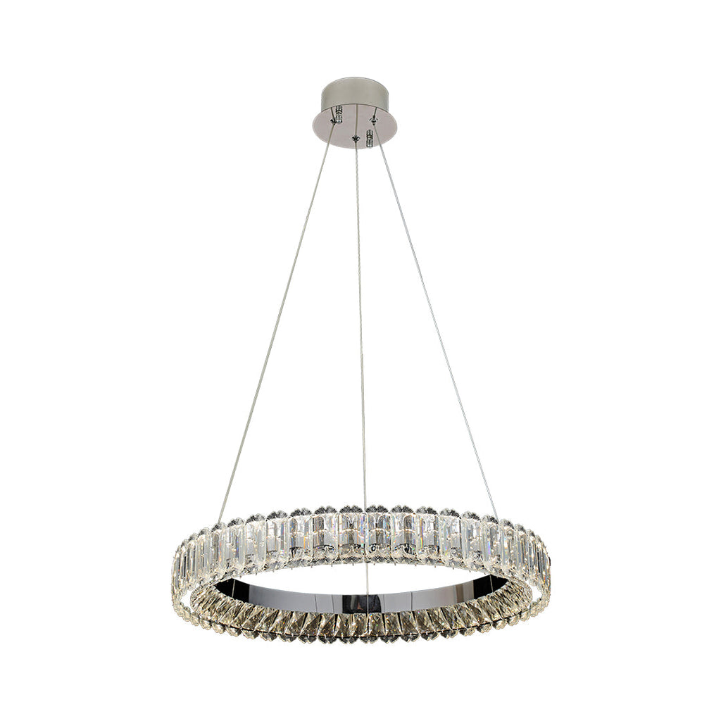 Minimalist Luxury Circle Chandelier - Elegant Ring Ceiling Light