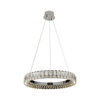 Minimalist Luxury Circle Chandelier - Elegant Ring Ceiling Light