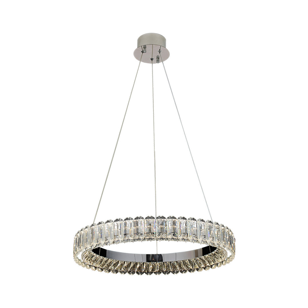 Minimalist Luxury Circle Chandelier - Elegant Ring Ceiling Light