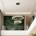 Minimalist Luxury Circle Chandelier - Elegant Ring Ceiling Light