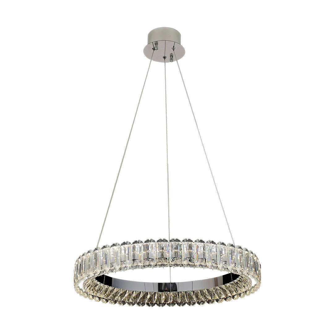 Minimalist Luxury Circle Chandelier - Elegant Ring Ceiling Light