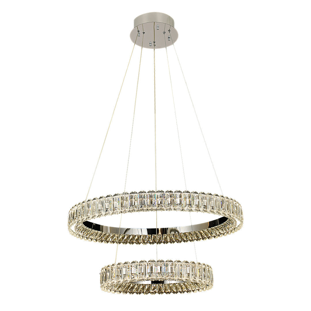 Minimalist Luxury Circle Chandelier - Elegant Ring Ceiling Light